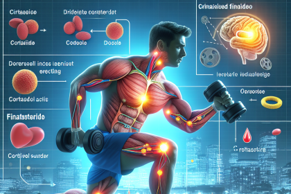 Comment le Finasteride affecte le taux de cortisol pendant un exercice intense