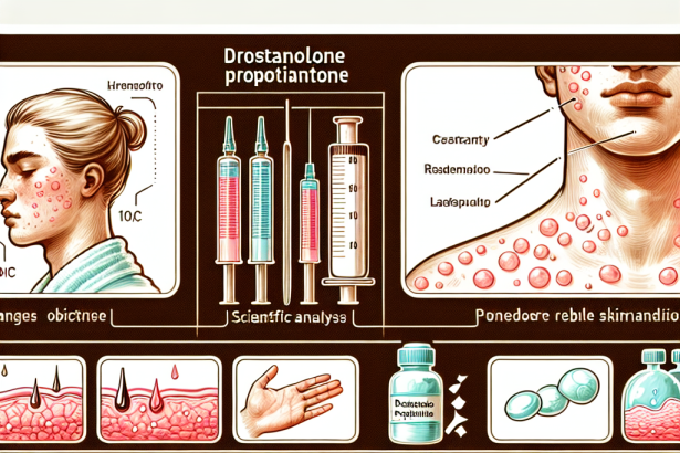 Contrôle de l'état de la peau lors de l'utilisation du propionate de drostanolone