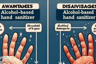 Eau germicide à base d'alcool : Avantages et inconvénients pour la peau