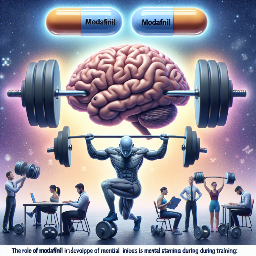 Le rôle du Modafinil dans le développement de l'endurance mentale à l'entraînement