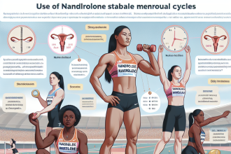 Utilisation de la Nandrolone pour stabiliser le cycle menstruel chez les athlètes féminines