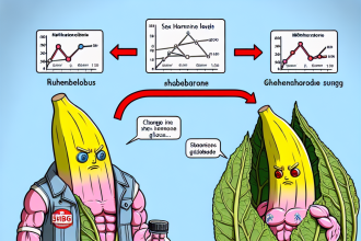 Comment la SHBG de la rhubarbe change-t-elle pendant un traitement à la méthénolone ?