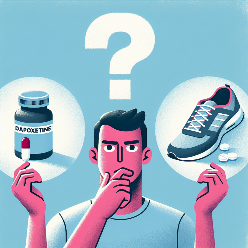Dapoxetine (Priligy) et entraînement le même jour : que dois-je choisir en premier ?