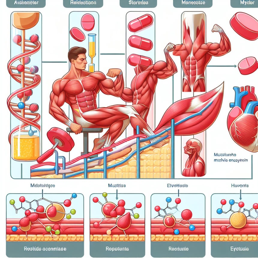Effet des stéroïdes oraux sur l'activité des enzymes musculaires