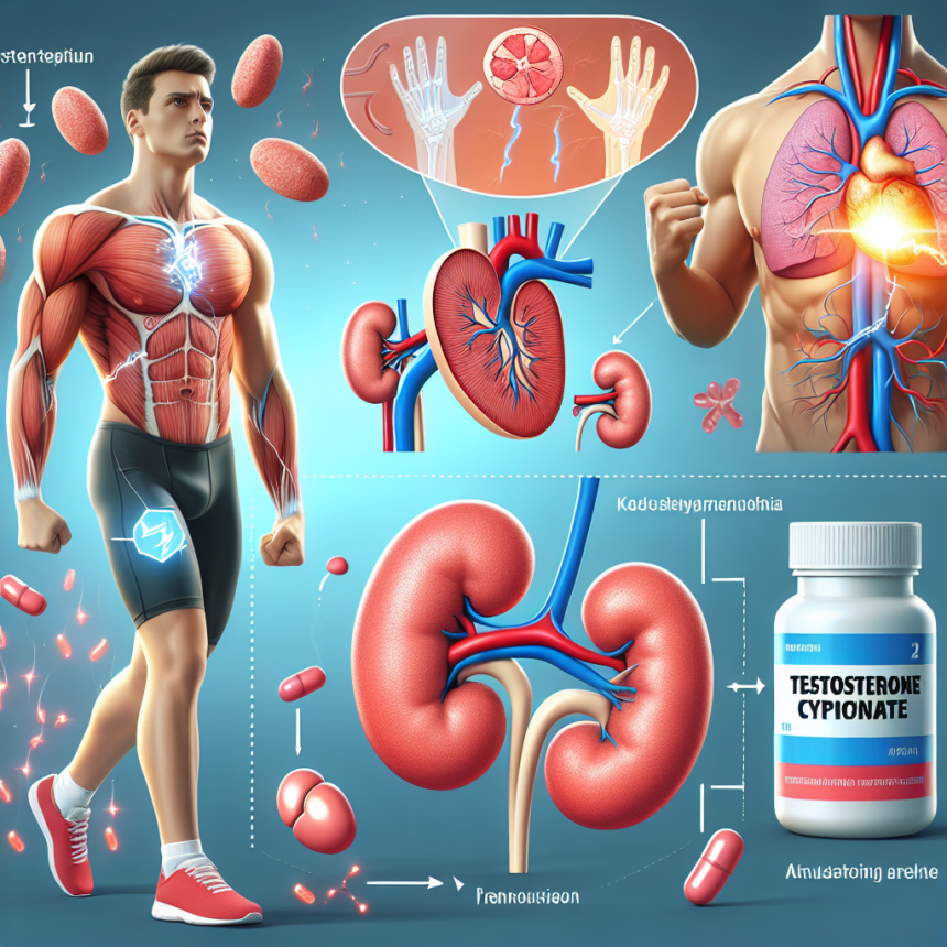 Effet du cypionate de testostérone sur la fonction rénale chez les sportifs