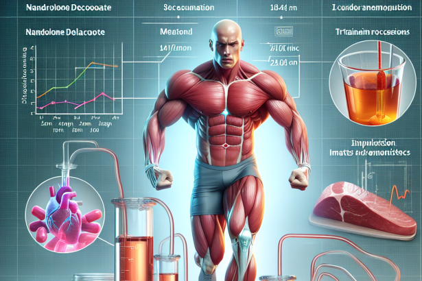 Infusion de décanoate de nandrolone sur les processus métaboliques dans les viandes à moins d'une heure d'entraînement