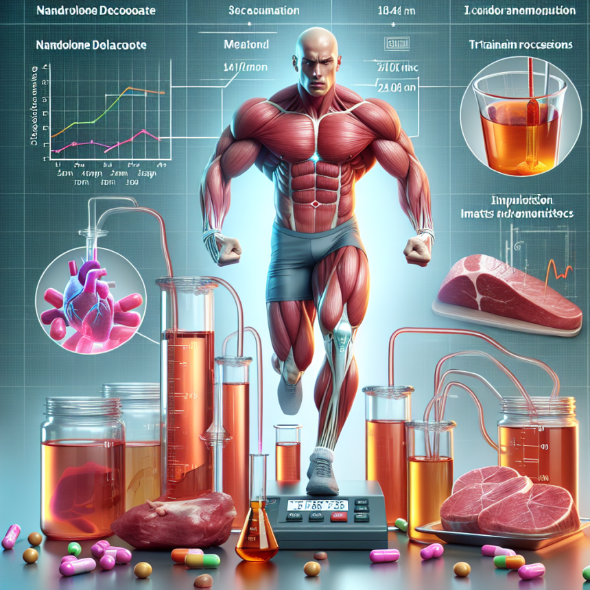 Infusion de décanoate de nandrolone sur les processus métaboliques dans les viandes à moins d'une heure d'entraînement