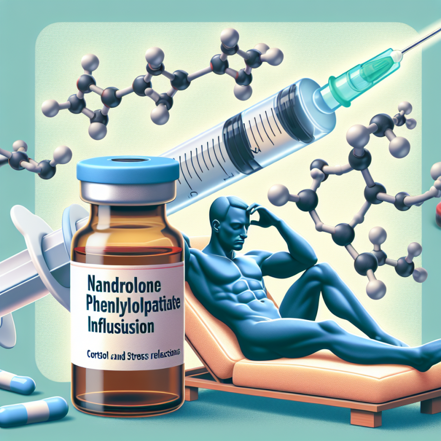 Infusion de phénylpropionate de nandrolone pour lutter contre le cortisol et les réactions de stress