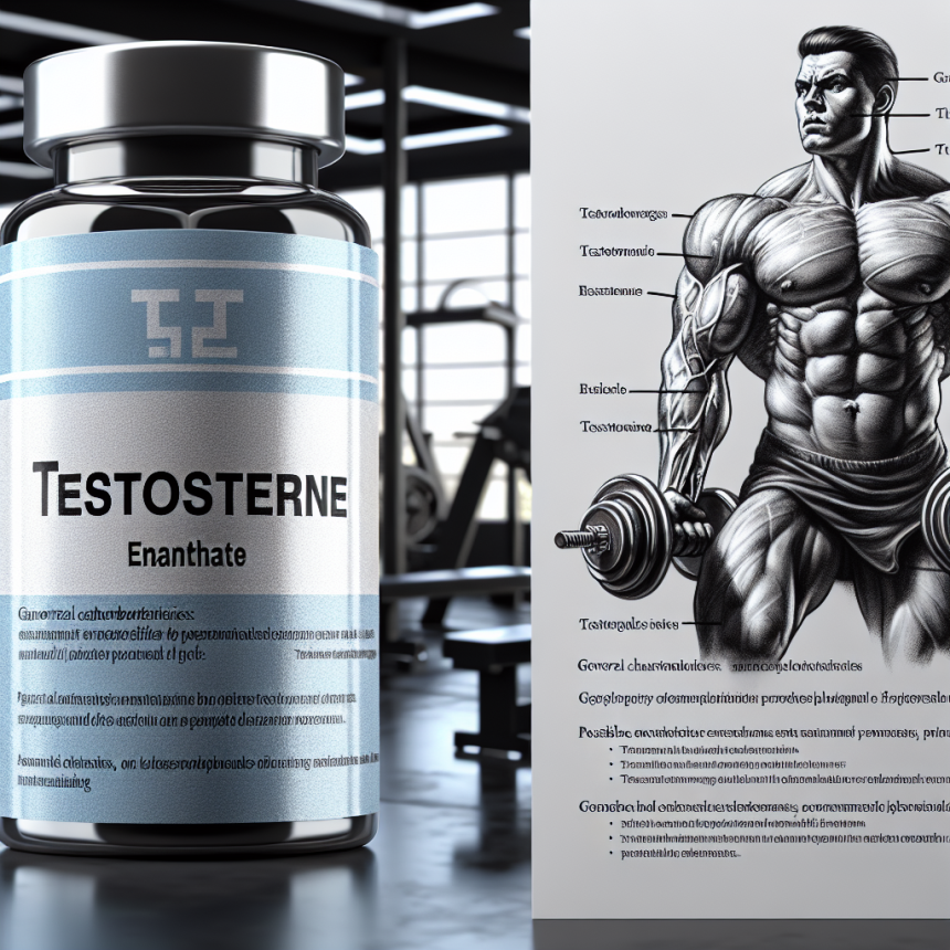 Testostérone énanthate et utilisation en musculation : caractéristiques d'administration