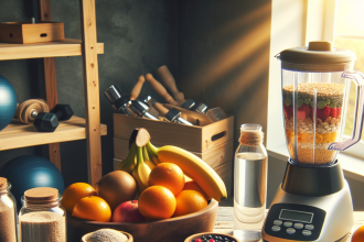 Absorbants naturels dans un régime sportif