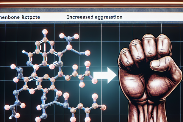 Acétate de trenbolone et risques d'agressivité accrue