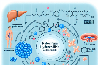Comment le chlorhydrate de raloxifène affecte la production d'androgènes