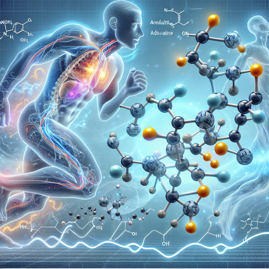 Comment le nébivolol modifie le taux d'adrénaline en réponse à l'effort physique ?
