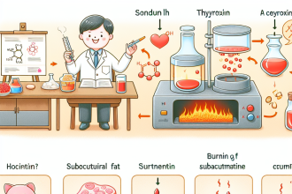 Effet de la L-thyroxine sodique sur la combustion des graisses sous-cutanées