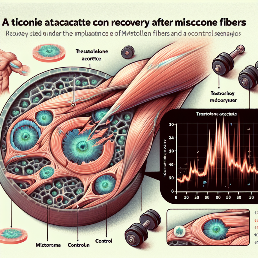 Étude de l'effet de l'acétate de trestolone sur la récupération après un microtraumatisme des fibres musculaires