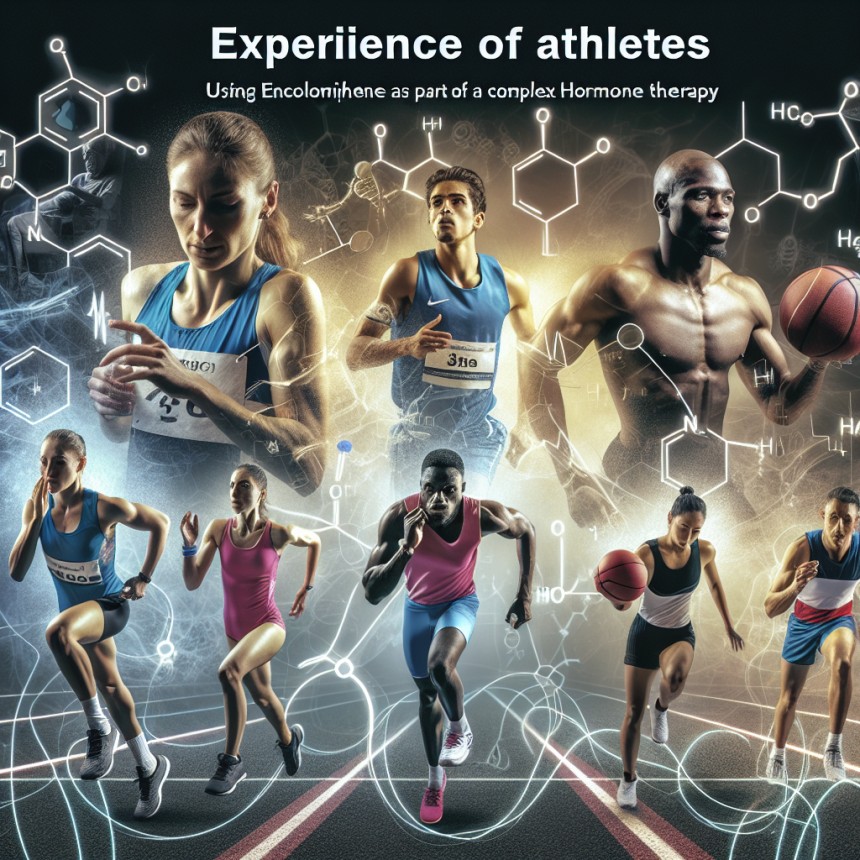Expérience des athlètes : utilisation de l'enclomifène dans le cadre d'une hormonothérapie complexe