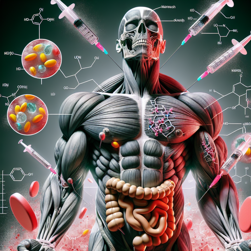 Influence du Synthol sur le métabolisme au niveau de la zone d'injection