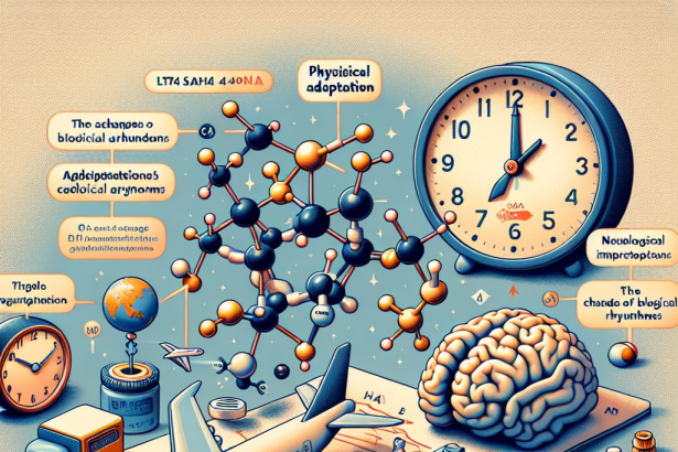 Le LT4 sodium dans l'adaptation physique aux vols et aux changements de fuseau horaire