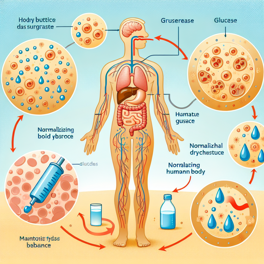 Le soutien glucidique et son rôle dans la normalisation de l'hydratation corporelle