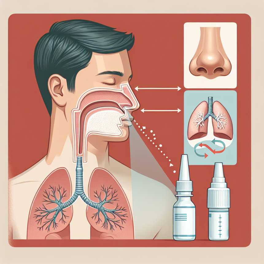 Prévention des bronchospasmes par voie nasale