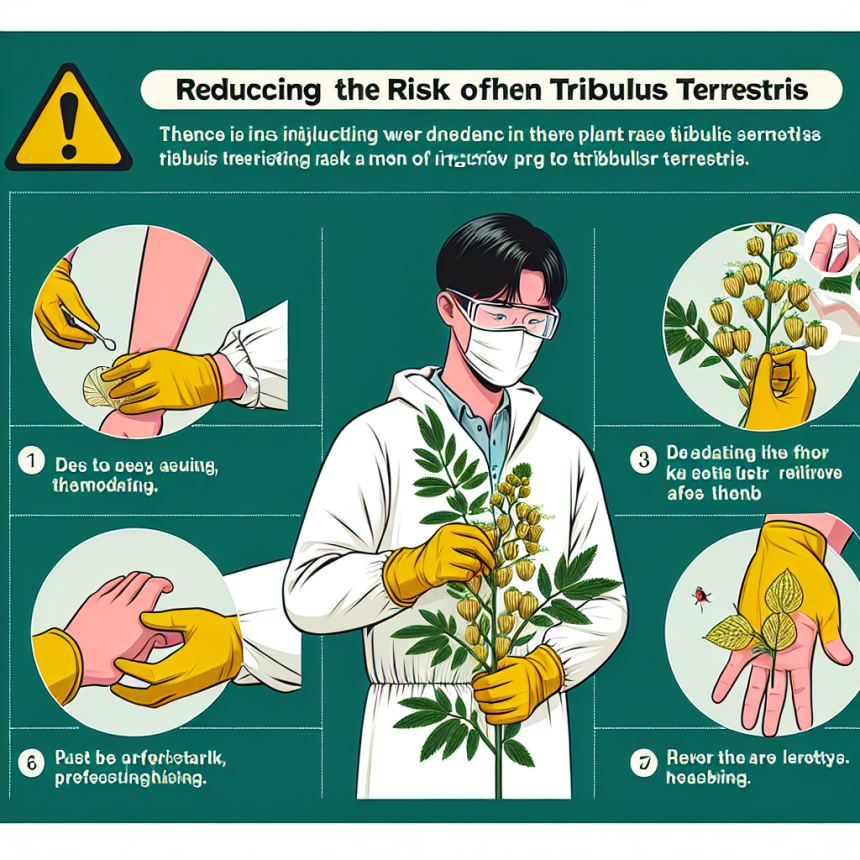 Réduction du risque de blessures lié à l'utilisation du Tribulus Terrestris Terrestris