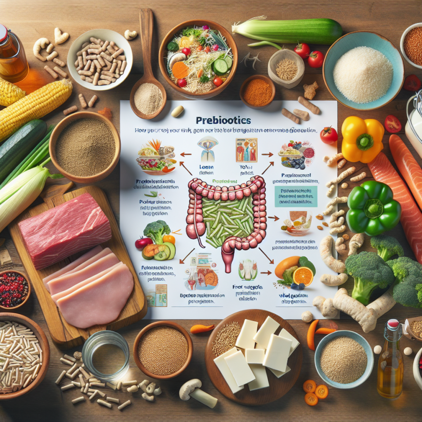 Utilisation de prébiotiques pour favoriser la digestion lors d'un régime hyperprotéiné