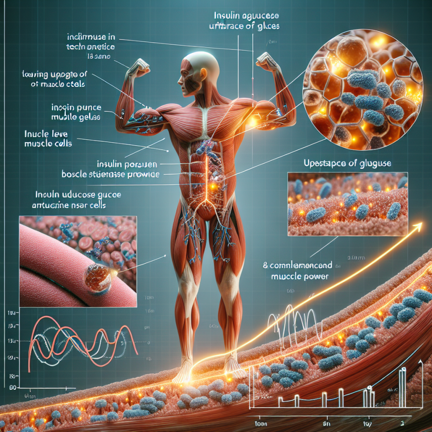 Augmentation de la force musculaire sous l'influence de l'insuline