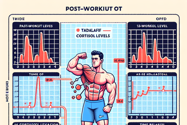 Effet du tadalafil sur la réduction du taux de cortisol après l'entraînement