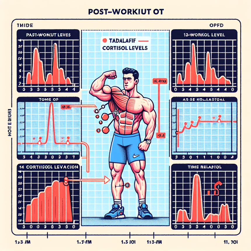 Effet du tadalafil sur la réduction du taux de cortisol après l'entraînement