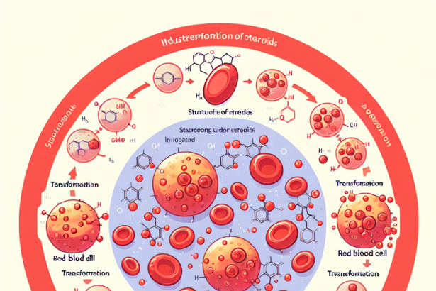 L'effet des stéroïdes sur la production de globules rouges