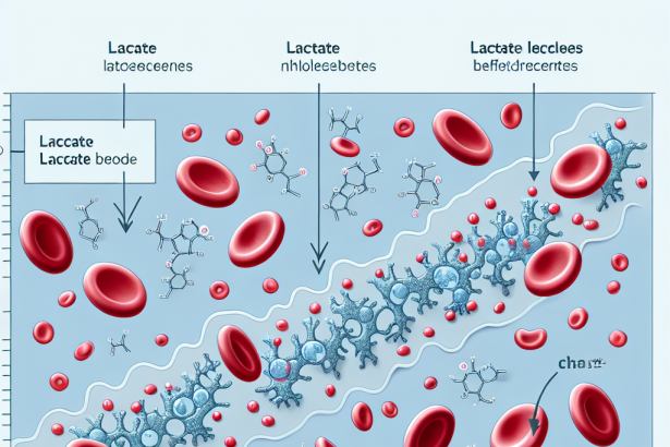 L'effet du furosémide sur le taux de lactate dans le sang