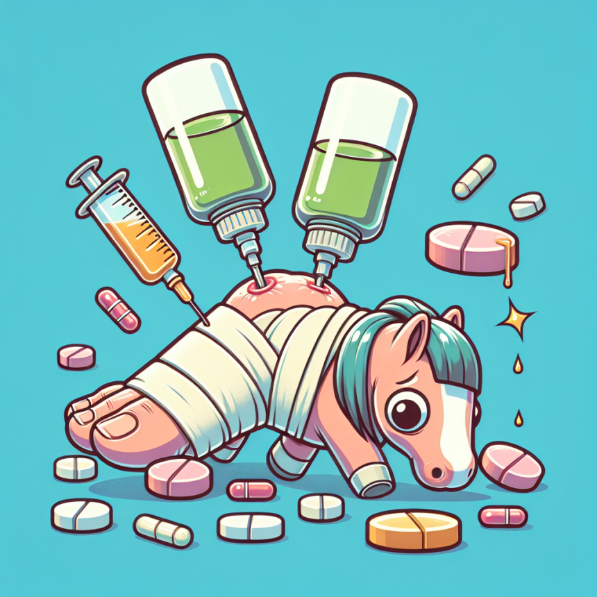 Le furosémide comme traitement des œdèmes post-blessures