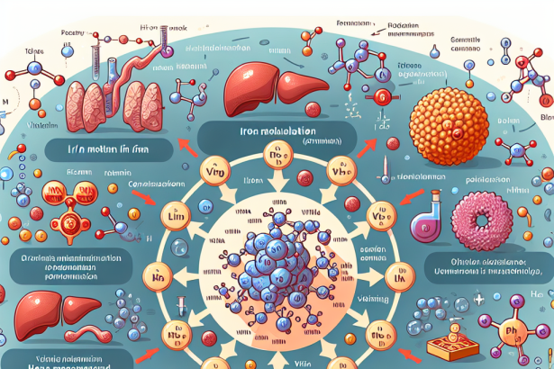 Le métabolisme du fer et le rôle des vitamines dans ce processus
