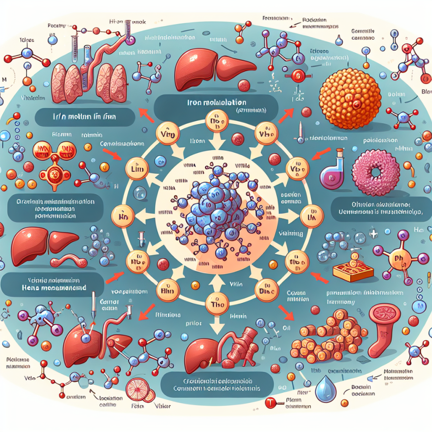 Le métabolisme du fer et le rôle des vitamines dans ce processus