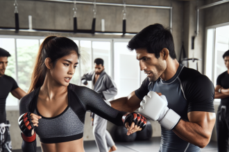 Pratique des arts martiaux et du MMA