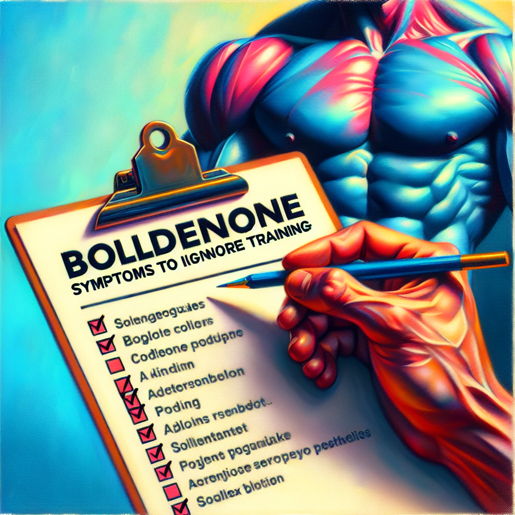 Boldenone : symptômes à ne pas ignorer pendant l’entraînement (check-list)