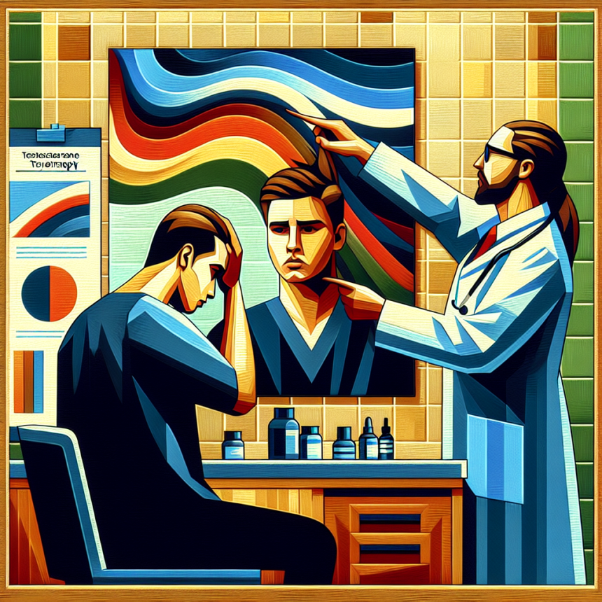 TRT et perte de cheveux : quand consulter un dermatologue